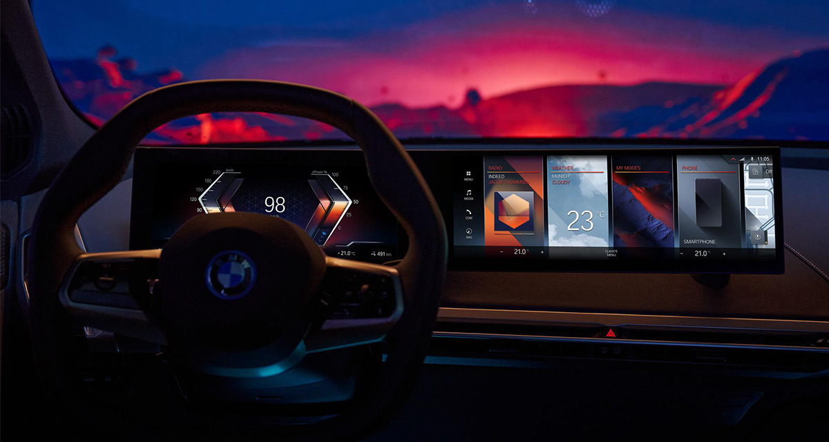 BMW iDrive 8 sistem