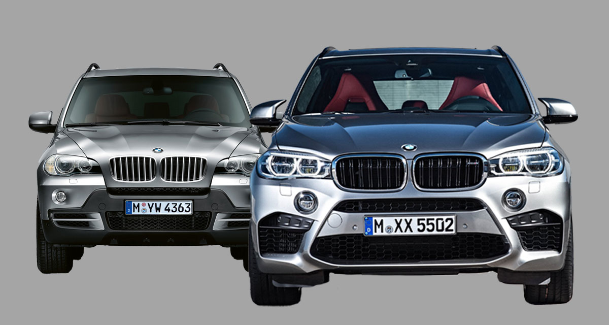 BMW X5 E70 vs F15